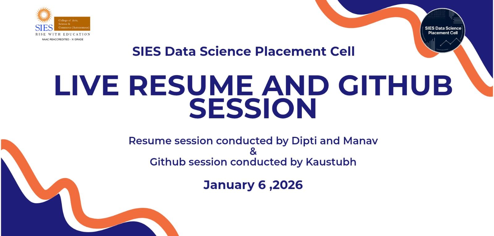 Resume & GitHub Optimization Live Session for Data Science Students